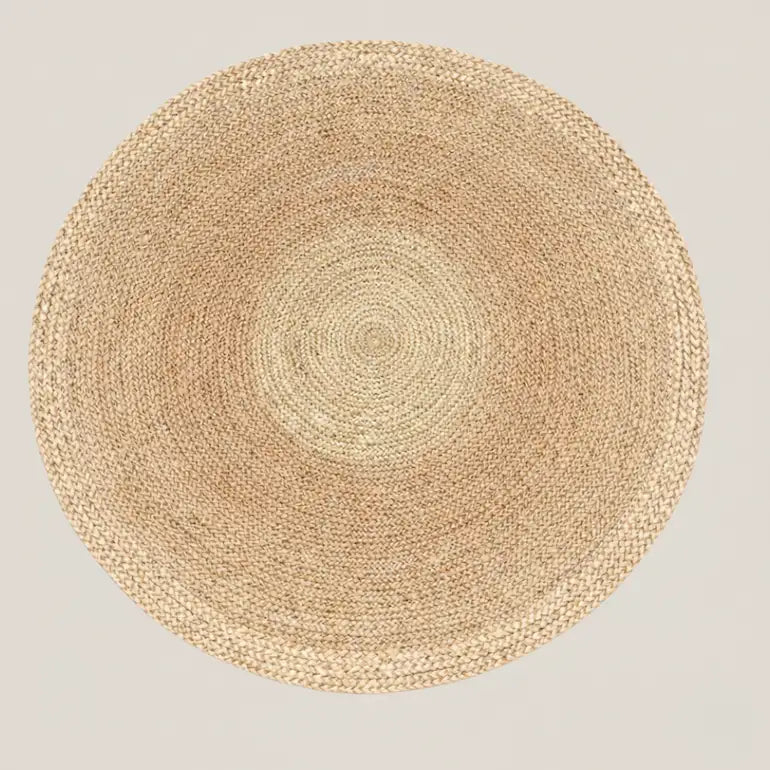 Round Sustainable Natural Rug 200cm - Home and Soul