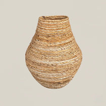 Savana Natural Woven Vase - Home and Soul