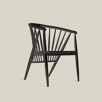 Serena Wooden Dining Chair Black - Home and Soul