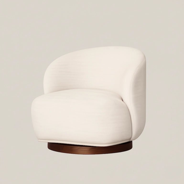 Siena White Armchair - Home and Soul