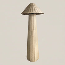 Solara Rattan Floor Lamp - Home and Soul