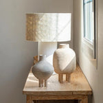 White Table Lamp Stella - Home and Soul