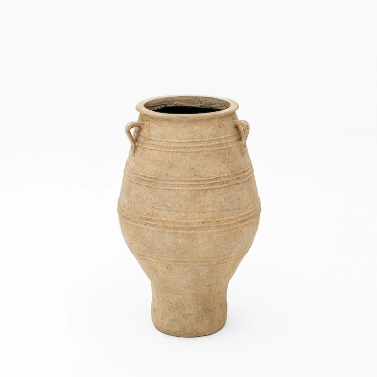 Terran Natural Handmade Large Floor Vase - Home and Soul
