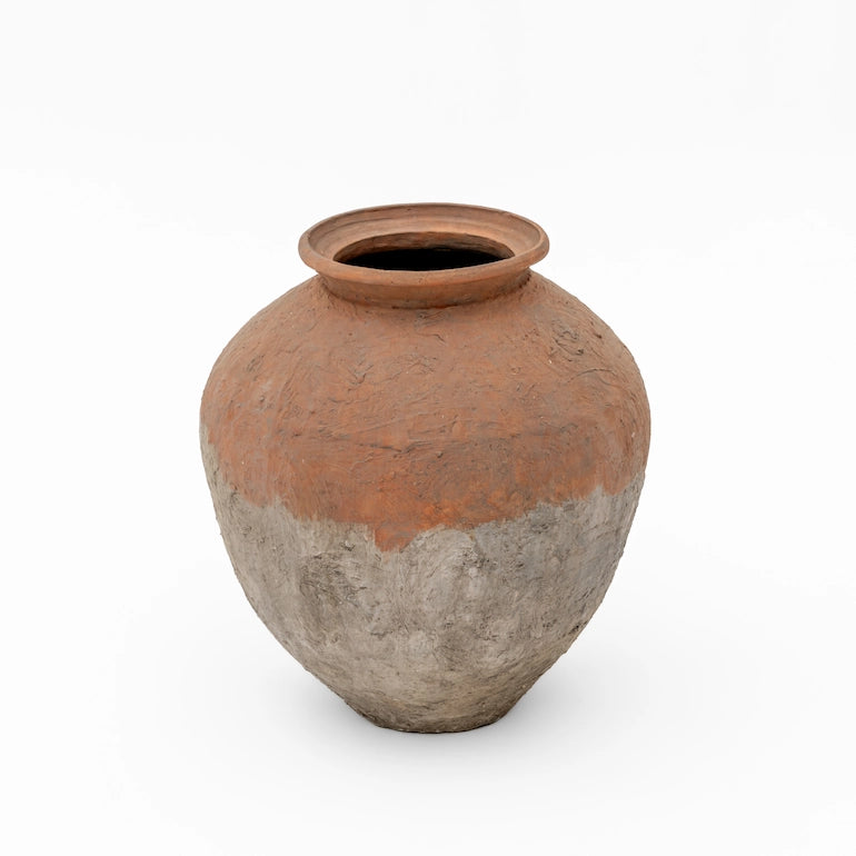 Umber Terracotta Vase Large - Home and Soul