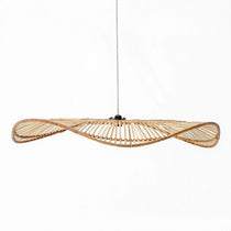 Vienna Rattan Hanging Light Large - Home and Soul