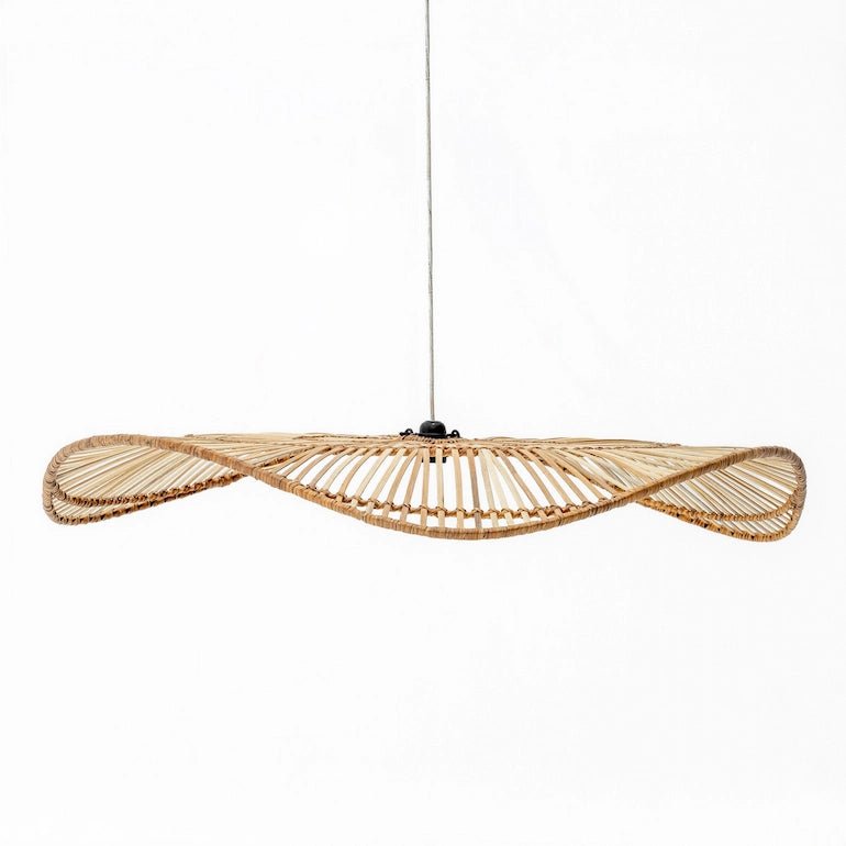 Vienna Rattan Hanging Light Large - Home and Soul