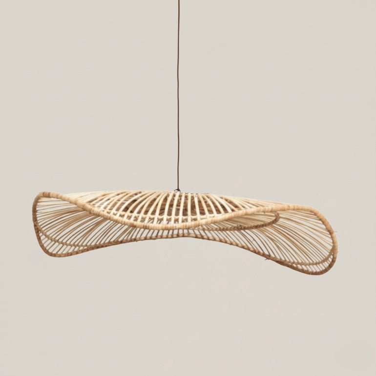 Vienna Rattan Hanging Light