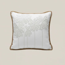 White Palm Tree Cushion - Home and Soul