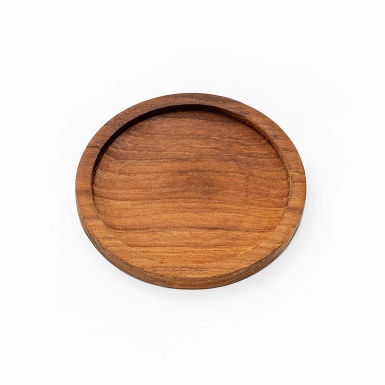 Wooden Round Coasters Teak - Home and Soul