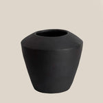 Allegra Ceramic Vase Black