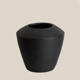 Allegra Ceramic Vase Black