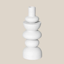 Artur Candle Holder White - Home and Soul