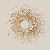 Audette Flower Mirror - Home and Soul