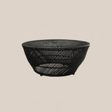 Mateo Rattan Coffee Table Black