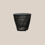 Miguel Rattan Side Table Black