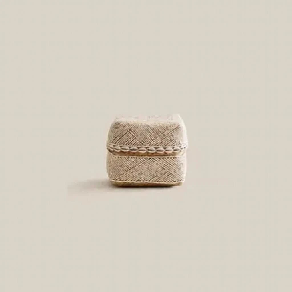 Beaded Shell Box Small