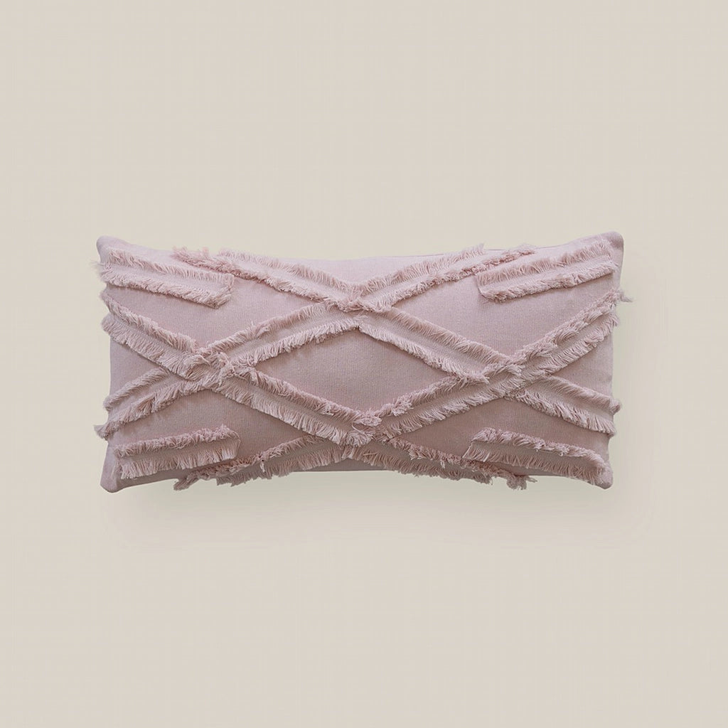 Pink Cushion with Pom Pom