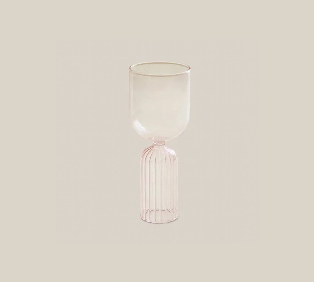 Brielle Glass Vase Pink