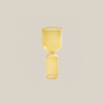 Brielle Glass Vase Yellow