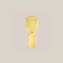 Brielle Glass Vase Yellow - Home and Soul