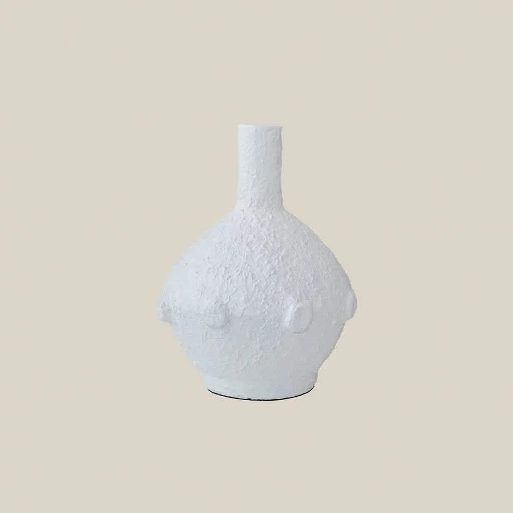 Calista Vase White - Home and Soul Dubai