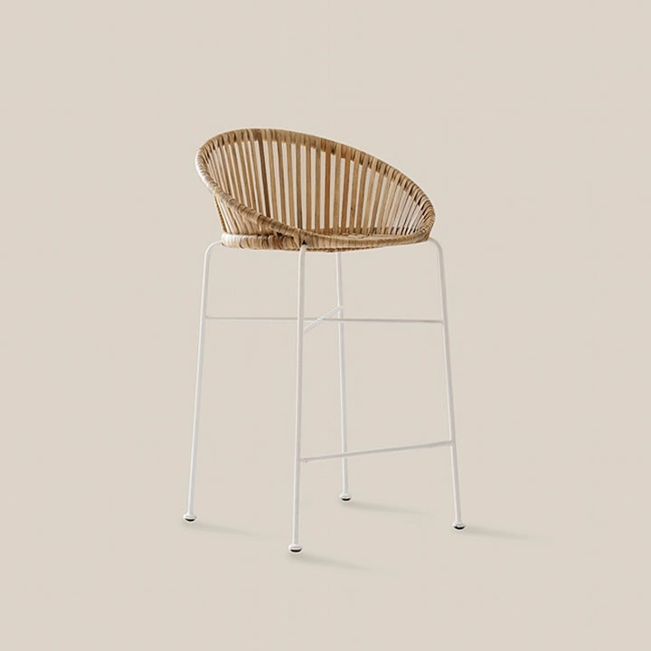 Carol Rattan Bar Stool