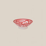 Ceramic Beldi Bowl Red - Home and Soul Dubai