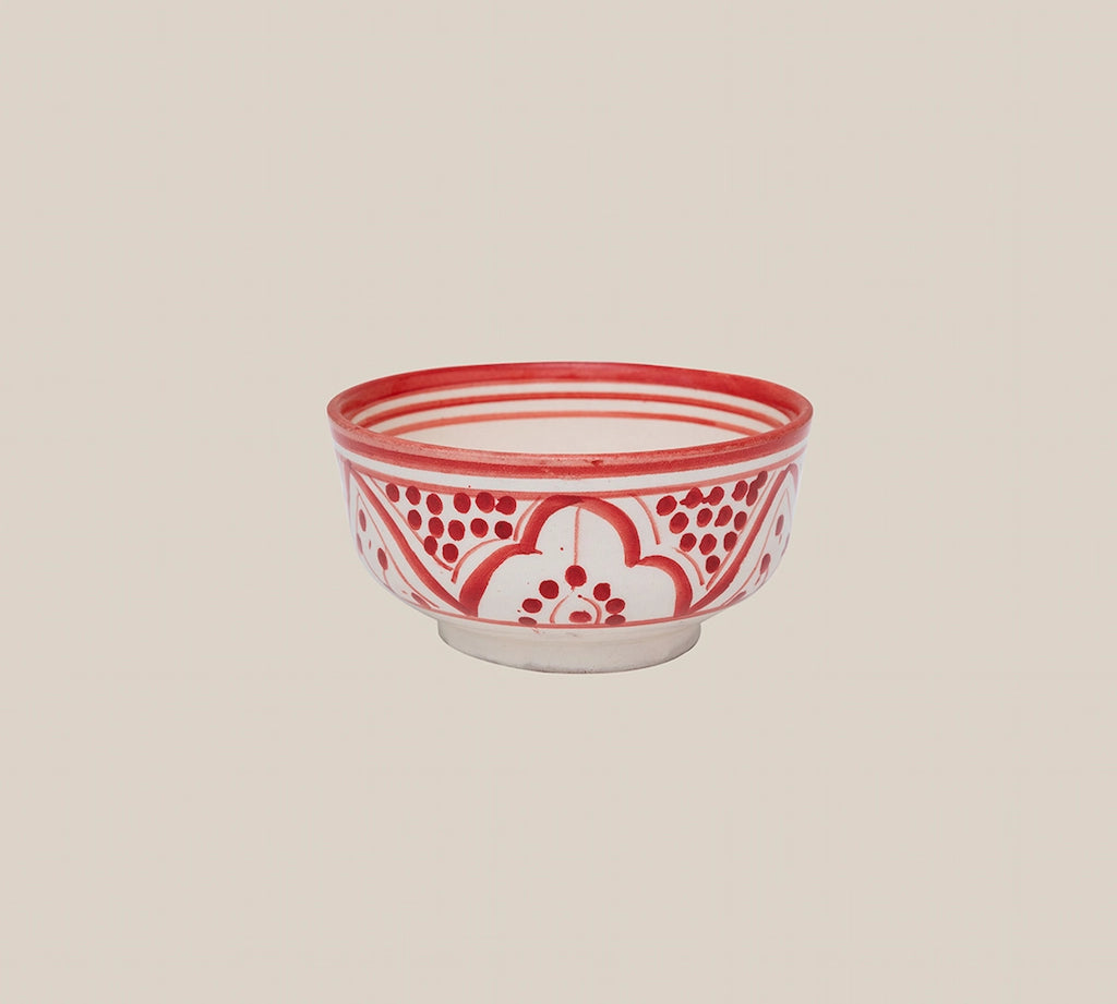 Ceramic Bowl Red