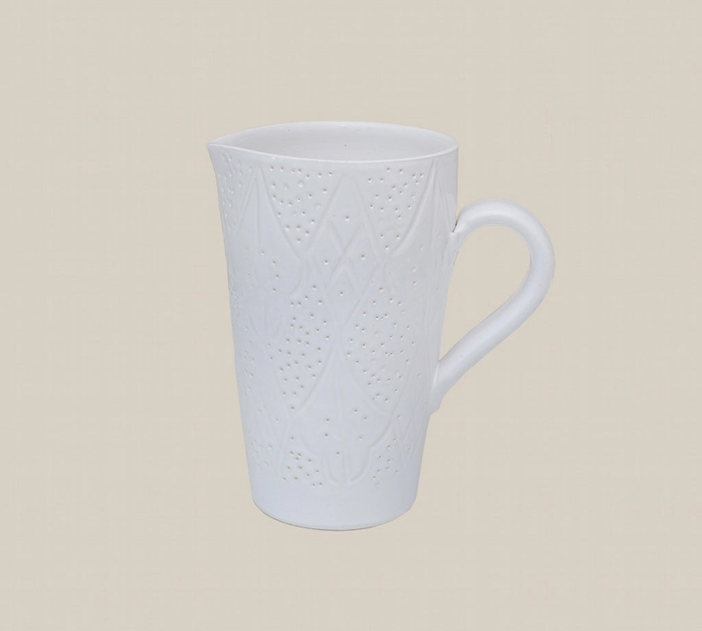 Ceramic White Jug