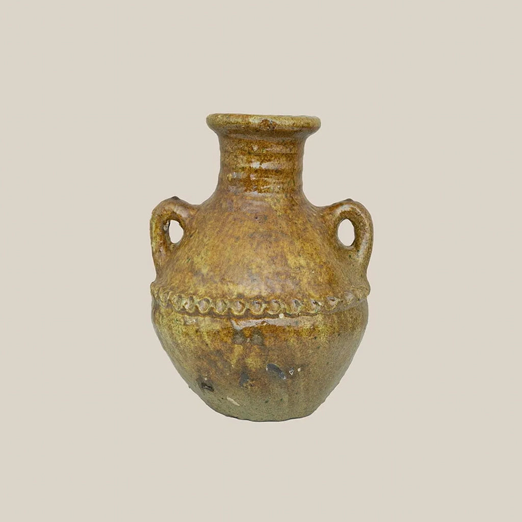 Ceramic Mustard Vase