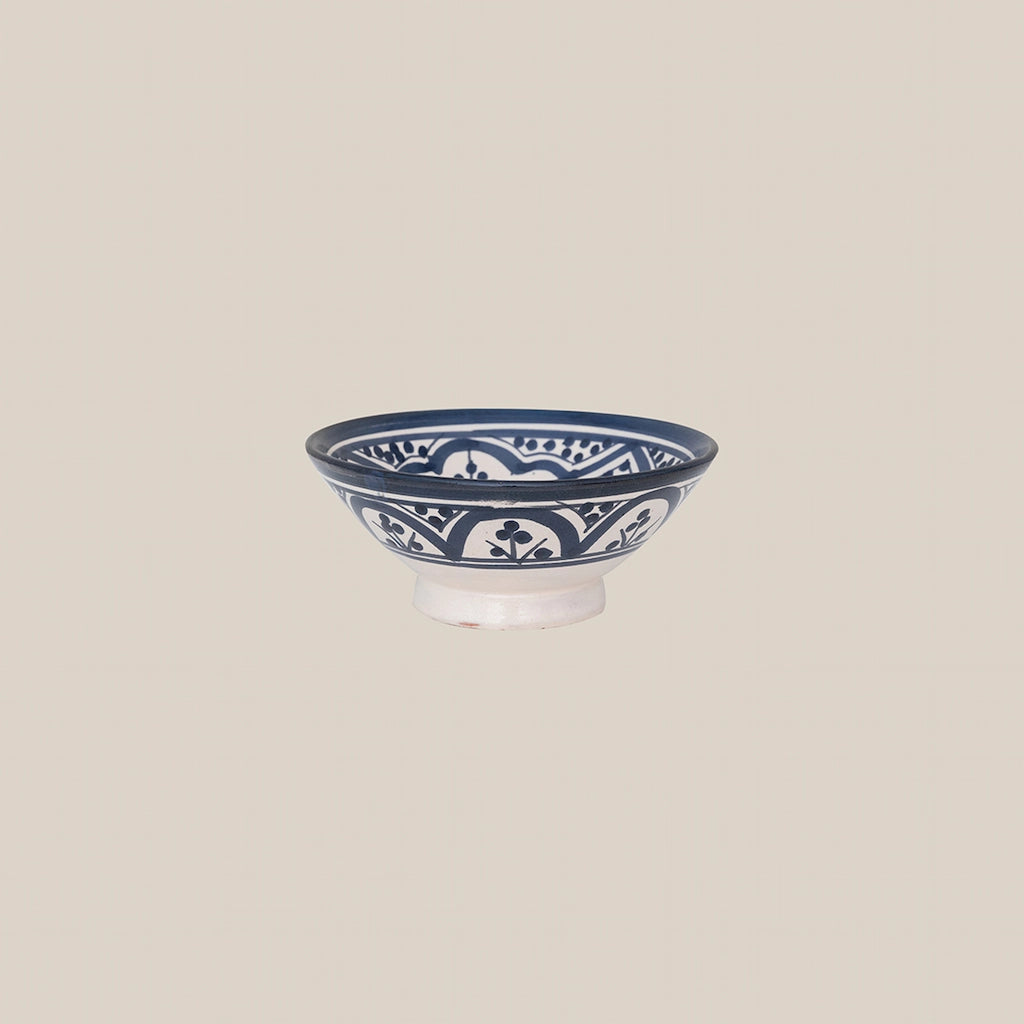 Ceramic Berber Bowl Navy Blue