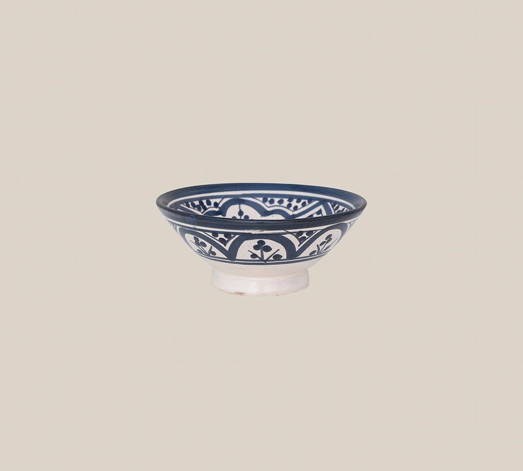 Ceramic Berber Bowl Navy Blue