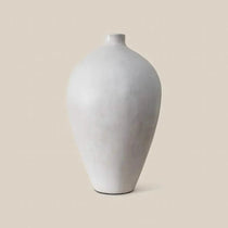 Chantal Ceramic Vase Grey - Home and Soul