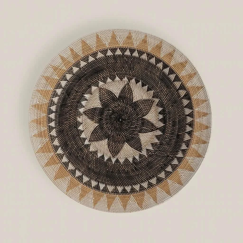 Coralie Rattan Wall Decor 100 cm - Home and Soul Dubai