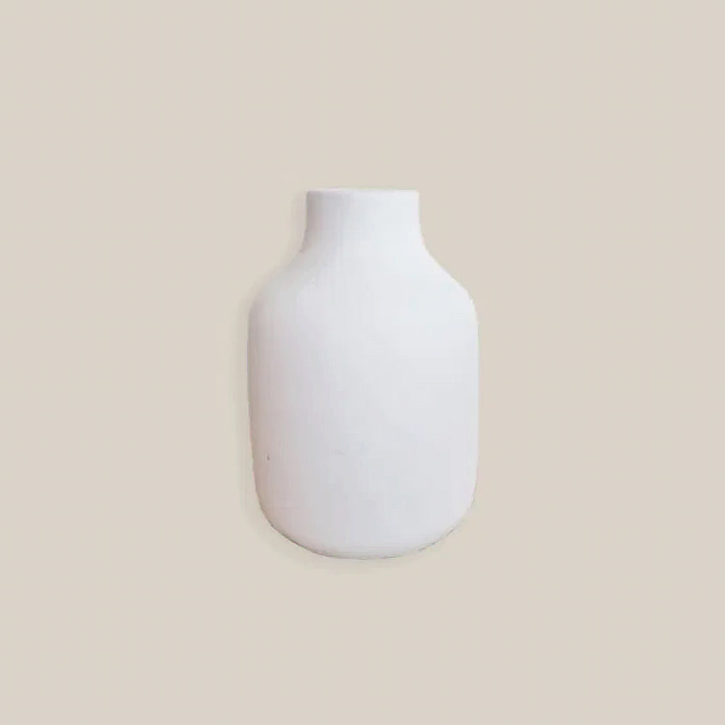 Eliana Ceramic Vase White M