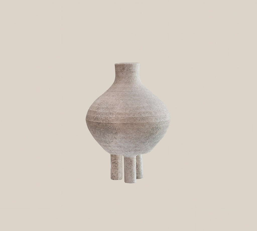 Elsie Ceramic Vase White