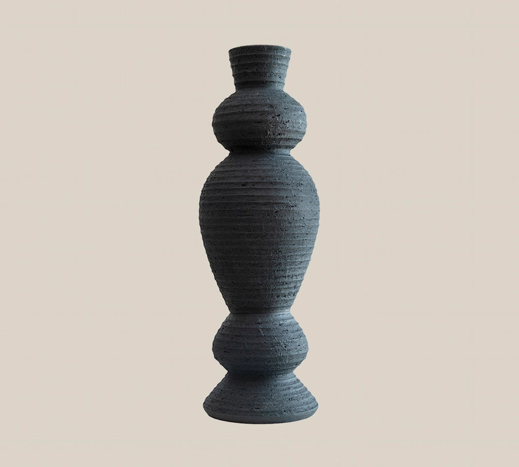 Erin Ceramic Vase Black