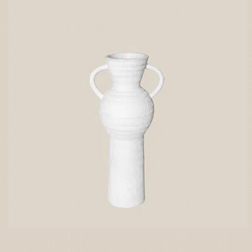 Francesco Ceramic Vase White