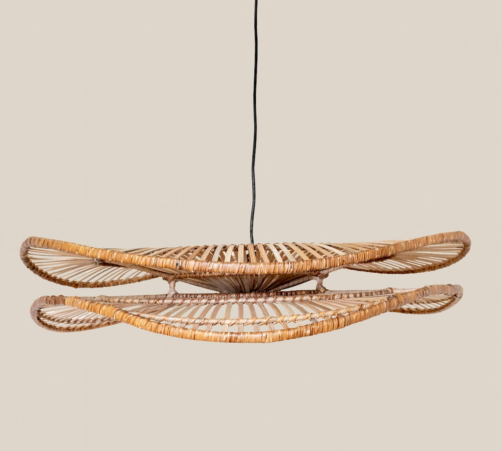 Gabriella Rattan Hanging Light Medium