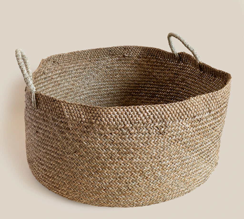 Handwoven Rattan Basket