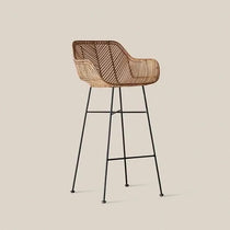 Havana Rattan Bar Stool Regular - Home and Soul