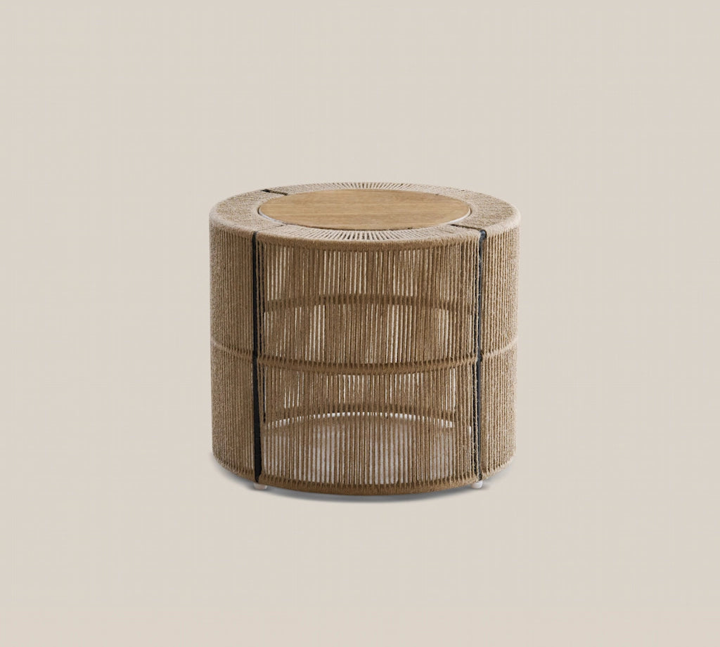 Natural Jute Side Table Kayla