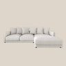 Sophie Luxury Beige L Shaped Sofa Right in Linen - Home and Soul Dubai