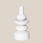 La Carolina Candle Holder White