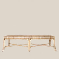 Leonardo Sustainable Wicker Bench - Home and Soul