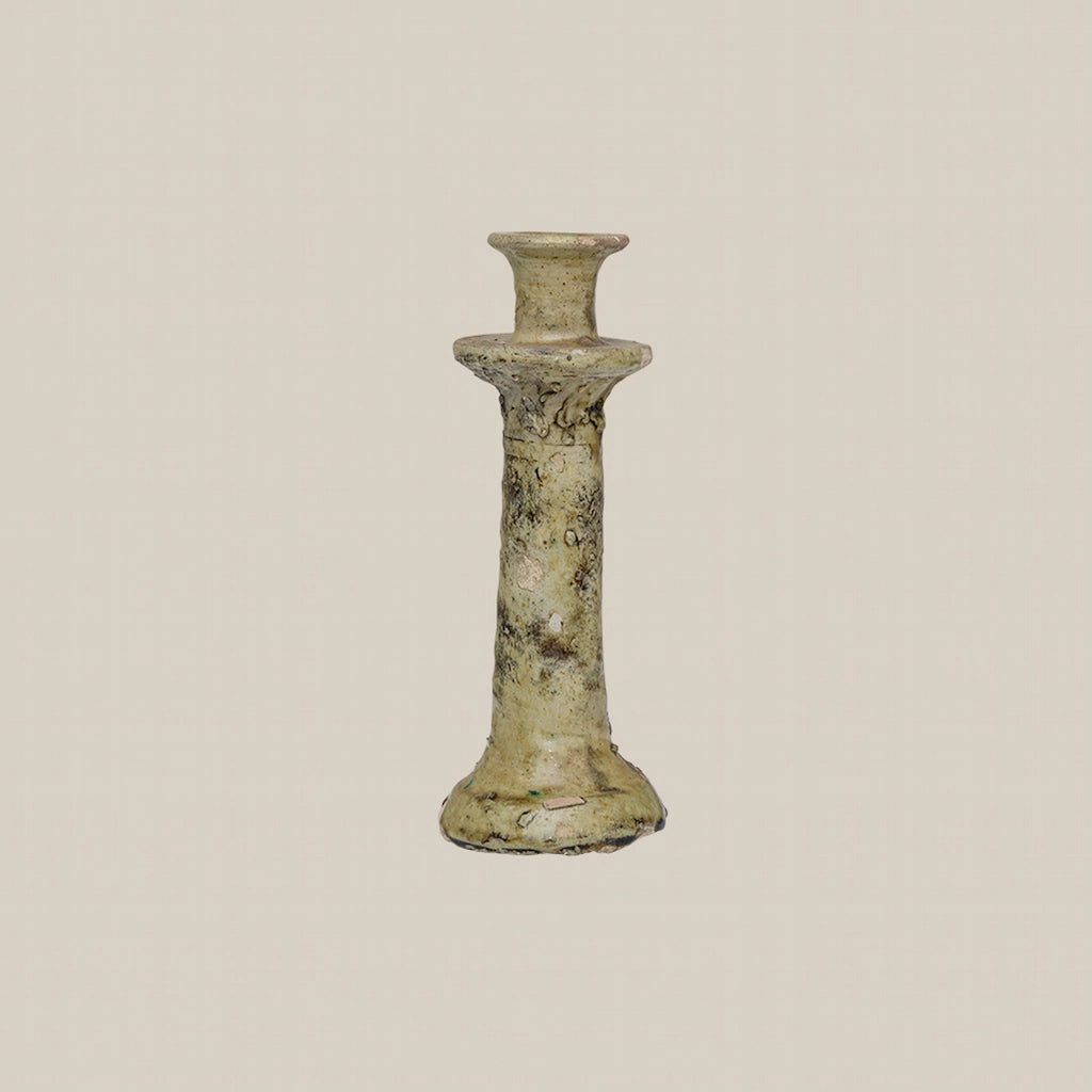 Ceramic Candle Holder Light Green