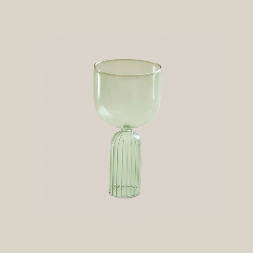 Liliana Glass Vase Green