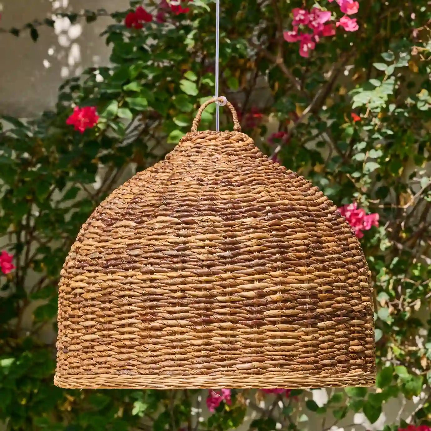 lola rattan pendant light outdoor