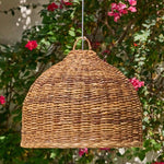 lola rattan pendant light outdoor