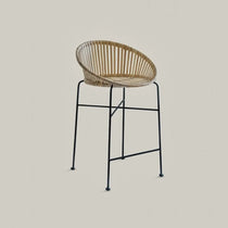 Lorin Rattan Bar Stool - Home and Soul